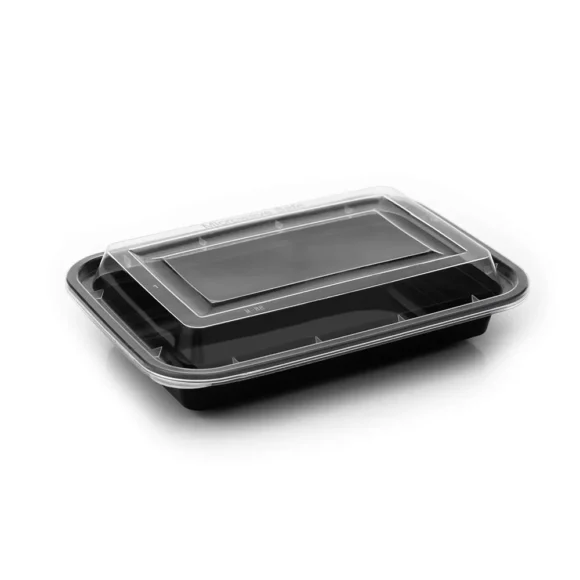 16 oz (470ml) Rectangular Food Container with Dome Lid