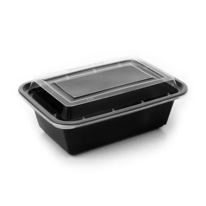 24 oz (710 ml) Rectangular Food Container with Dome Lid