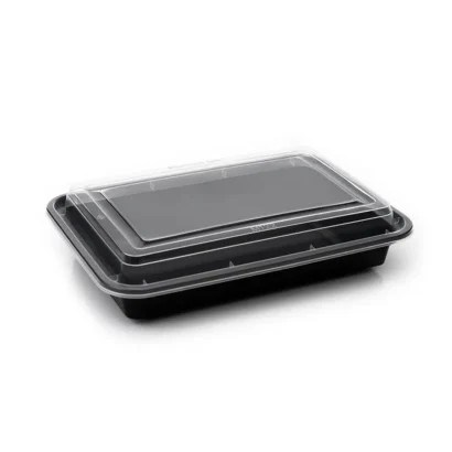 28 oz (830 ml) Rectangular Food Container with Dome Lid