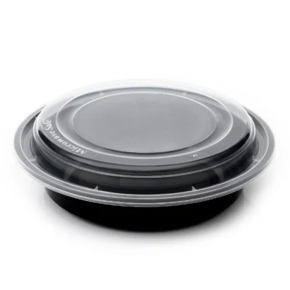 24 oz (710 ml) Round Dome Lid PP Food Container