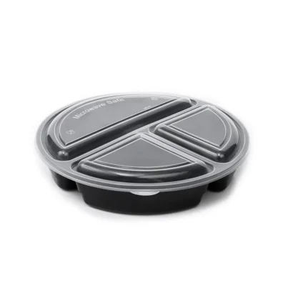 348 oz (920 ml) 2-Compartment Round Dome Lid Container