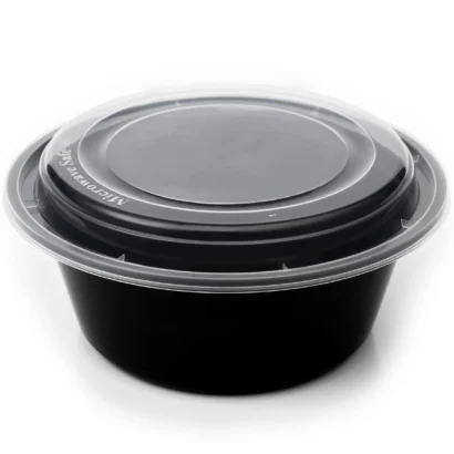 40 oz (1185 ml) Round Dome Lid Container