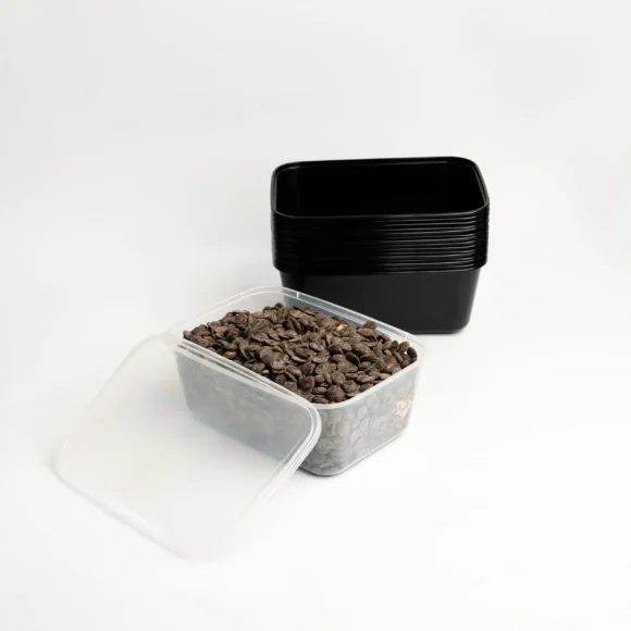 Rectangular 1500 ML Plastic Food Container