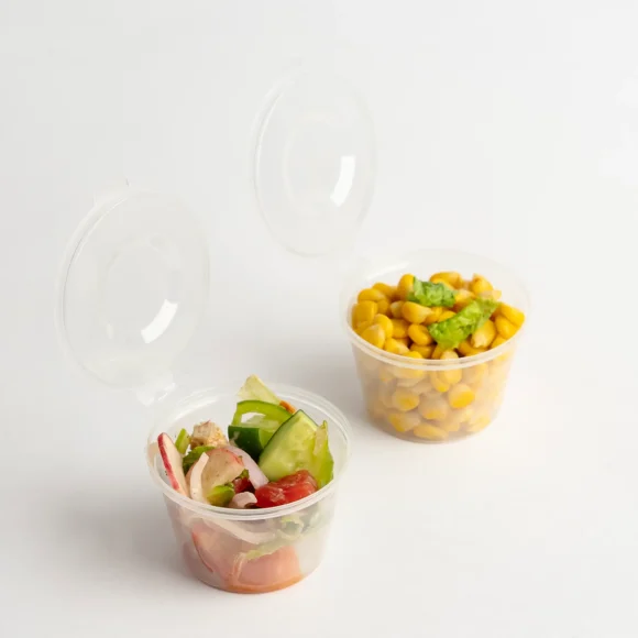 4 oz Hinged PP Food Container