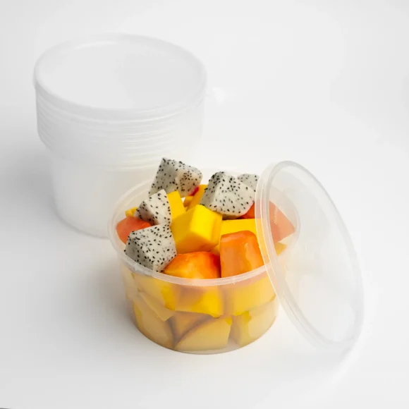 8 oz Tall Round PP Food Container