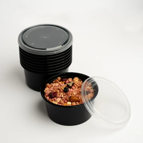 8 oz Tall Round PP Food Container