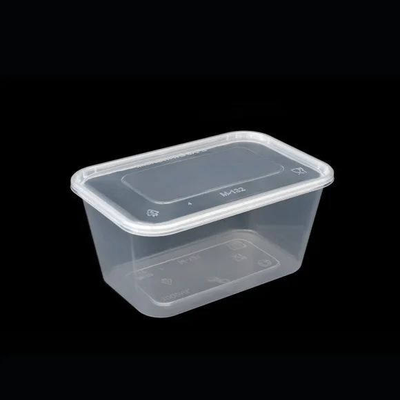 1000 ml Heavy-Duty Rectangle HD Rectangle Container