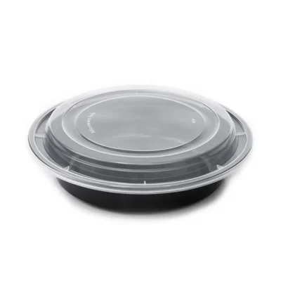 37 Round Domed Lid weorexpackingcom RO 37 Round Food Container Takeaway Box