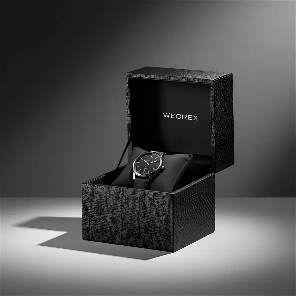 premium watch boxes case packaging with luxury watch box option