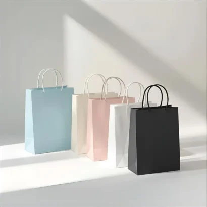 Colored Kraft Paper Bag