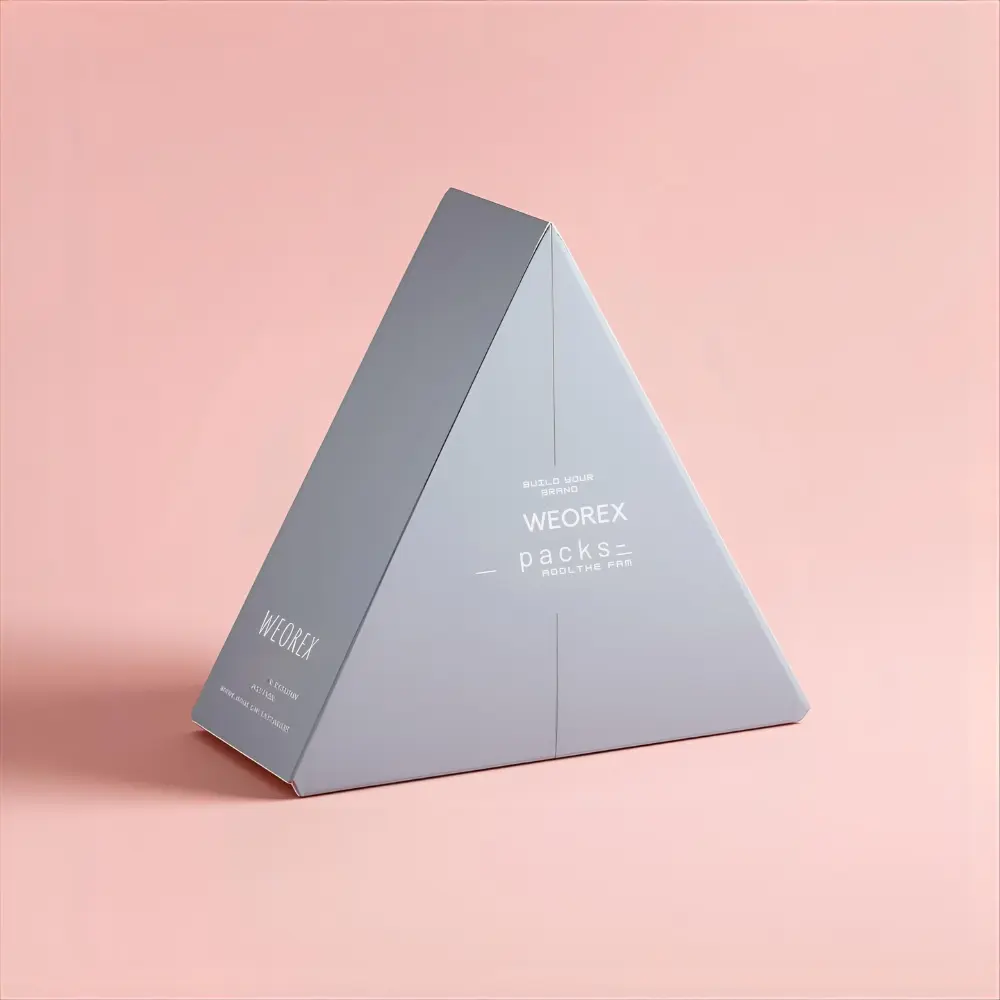 triangle packaging box custom triangle box