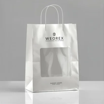 Window Paper Handle Bag