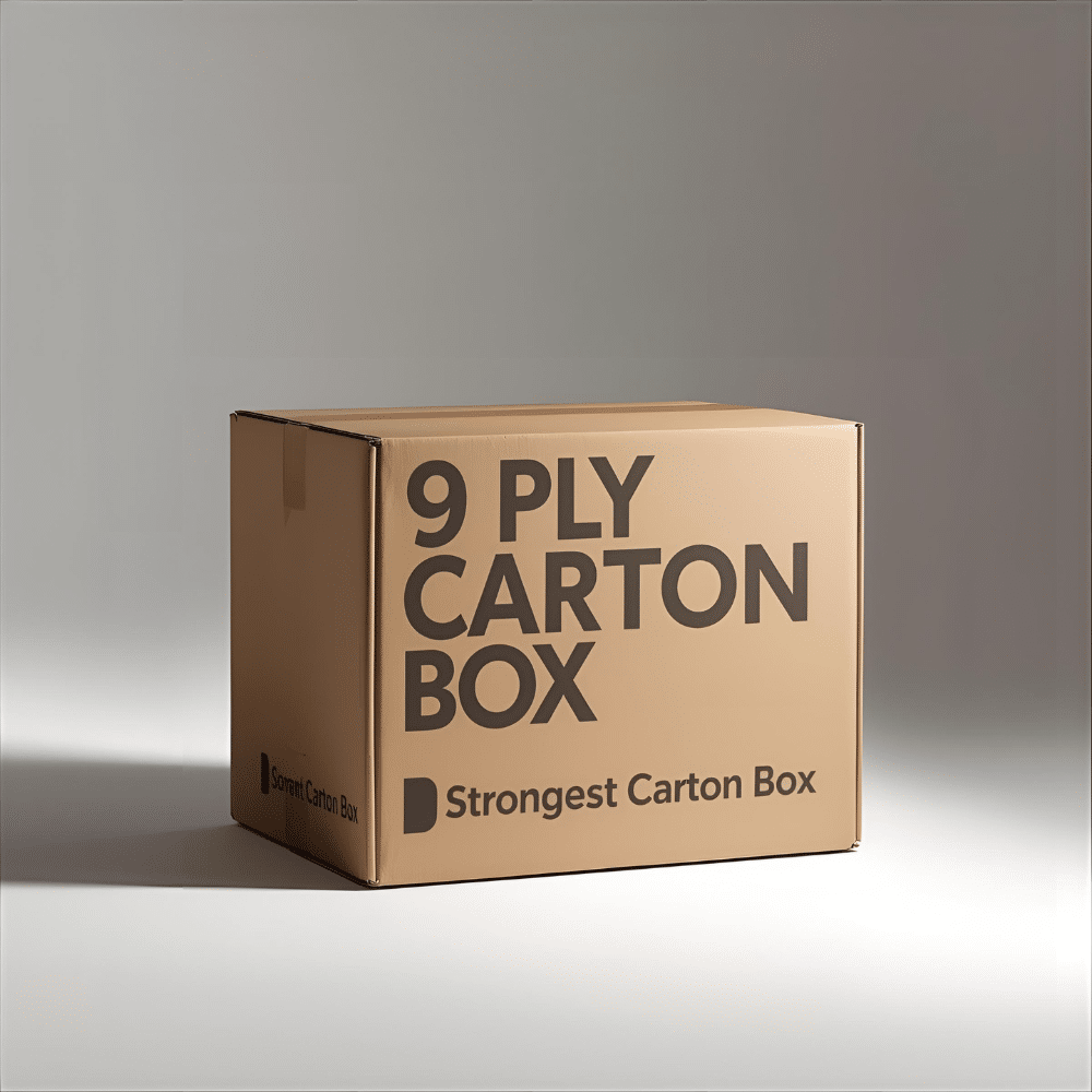 9 ply carton box heavy duty small corrugated packaging