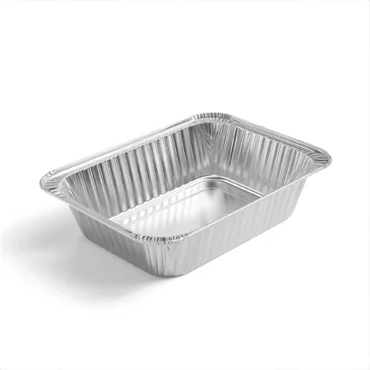 Multi-size aluminium foil meal trays for restaurants and cloud kitchens