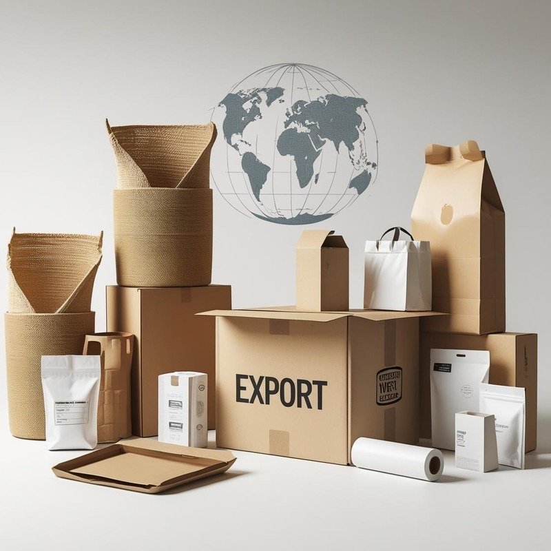 Custom brand packaging exporter in India