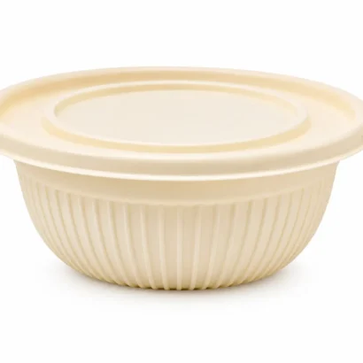 350 ML Food Container, Disposable Corn Starch Bowl