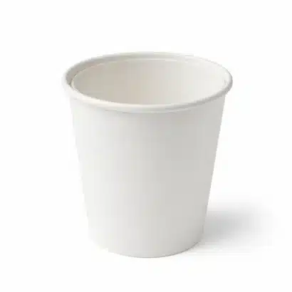 12 oz double wall paper cups – plain white insulated coffee cups