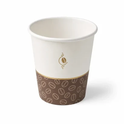 5 oz custom printed paper cups – branded tea cups