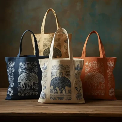 Cotton shopping bag wholesale – printed cotton shopping bags