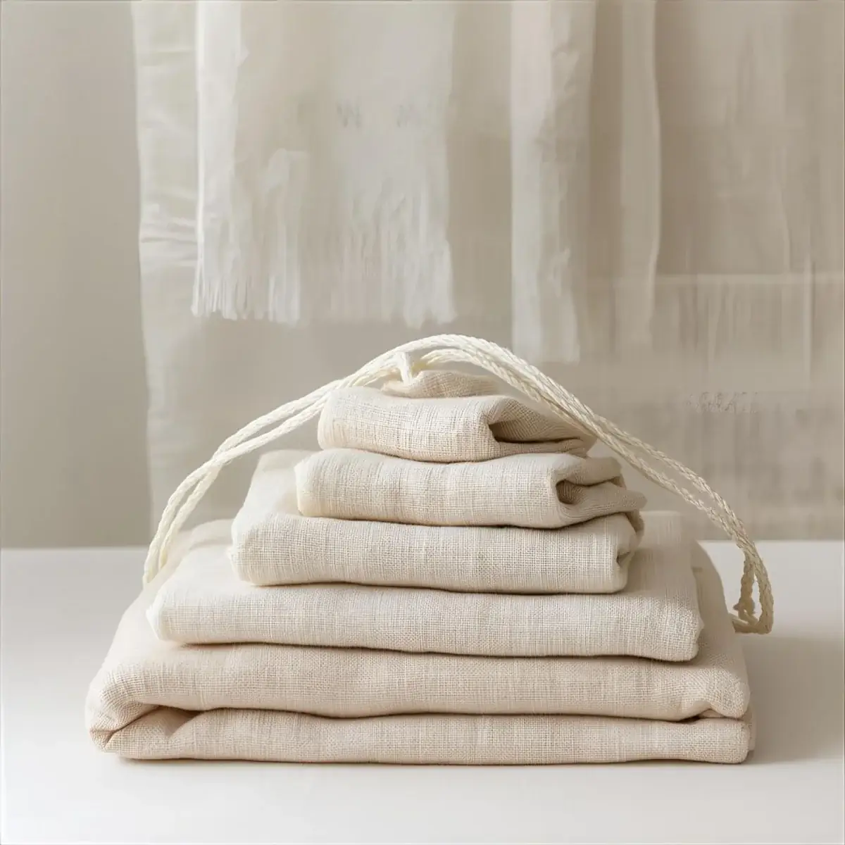 Drawstring Cotton Dust Bag weorex packing Drawstring cotton bags wholesale cotton dust bag