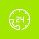 24 hours icon weorex packing weorex packing 24 hours