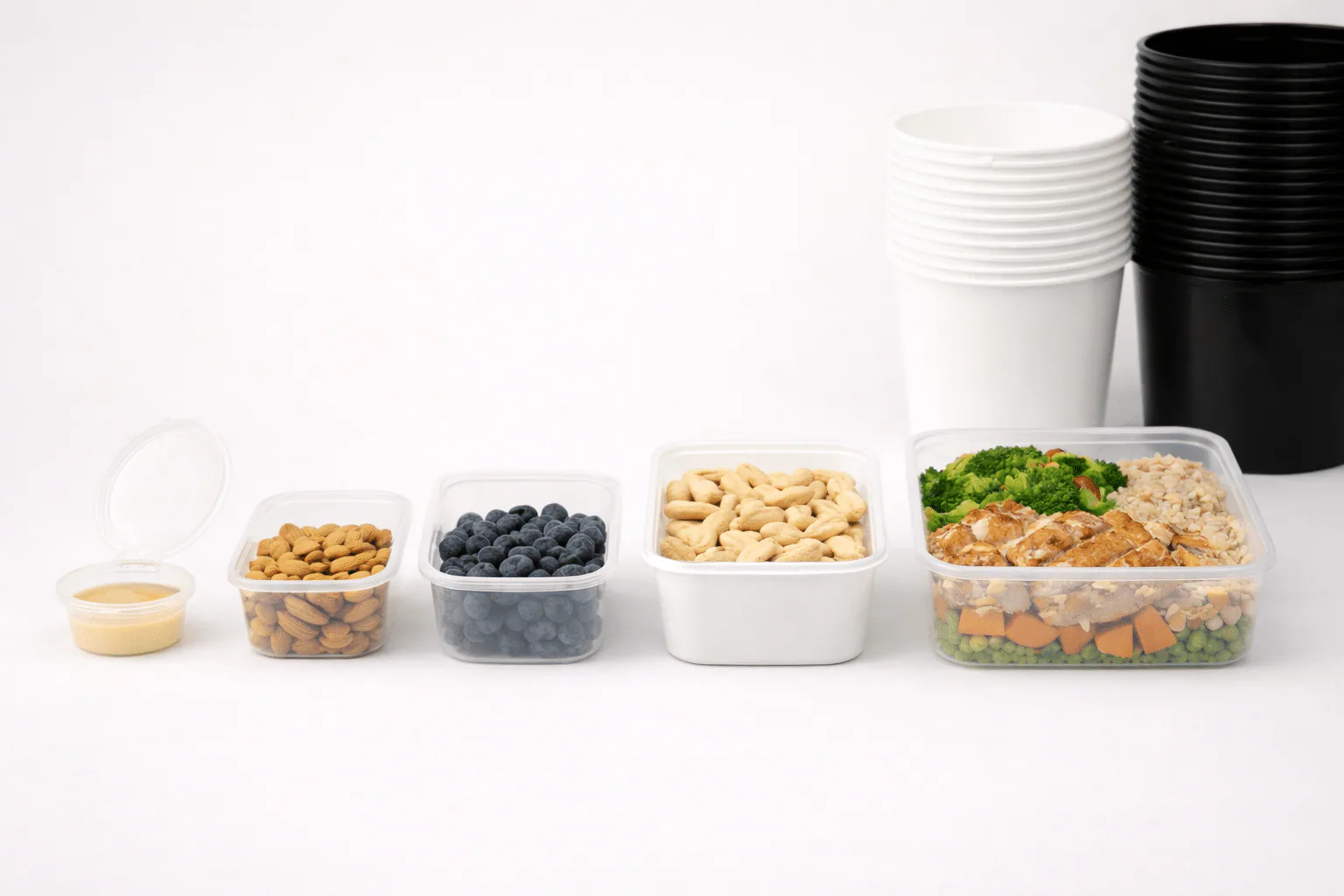 PP food container rectangular shape for export takeaway container packaging